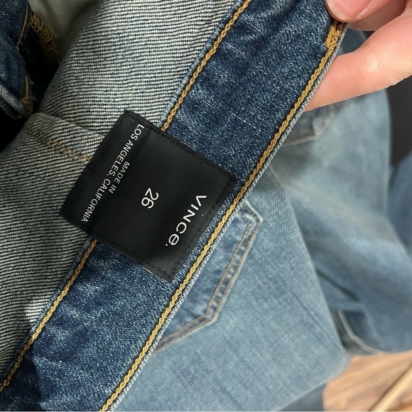 Vince Twisted Seam Relaxed Straight Leg Jeans - Picture 12 of 14